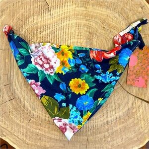 Novella Royale Floral Print Jersey Bandana